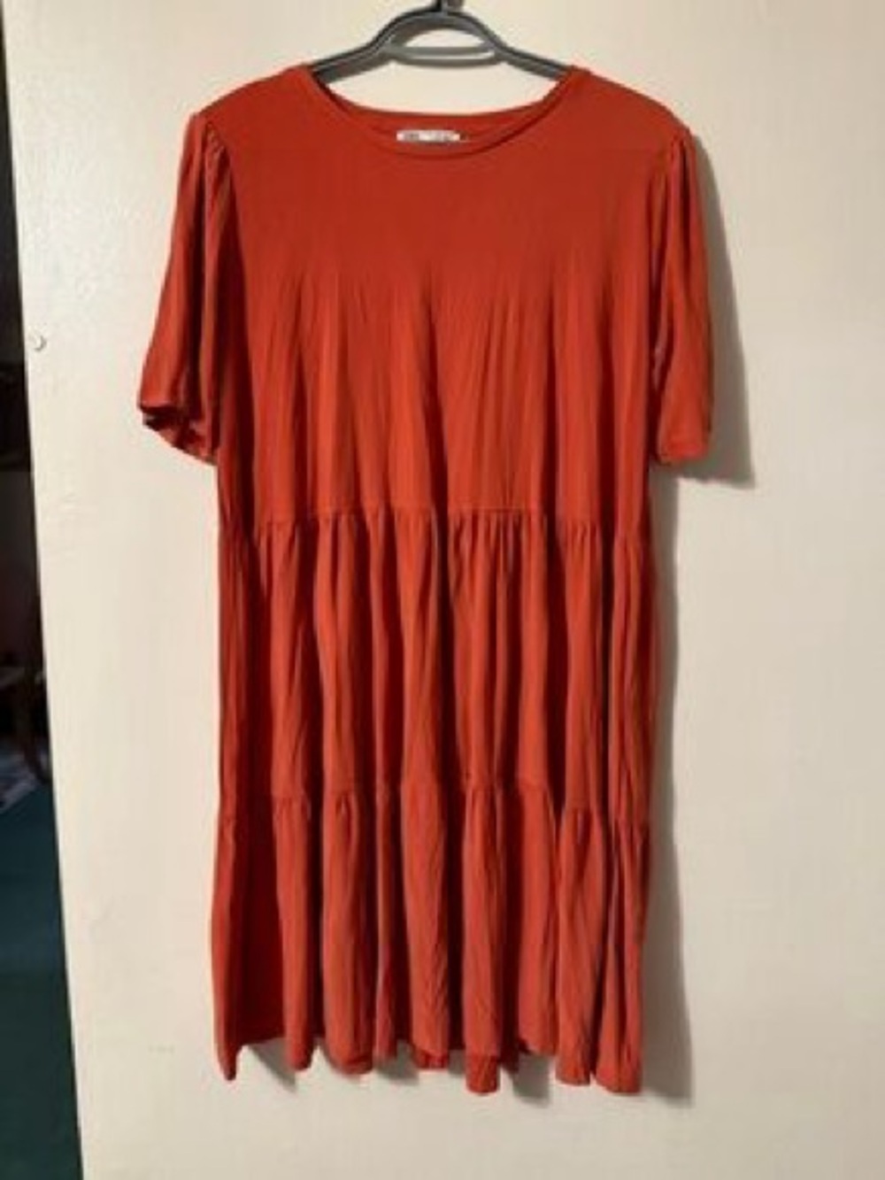NWT orange Zara dress